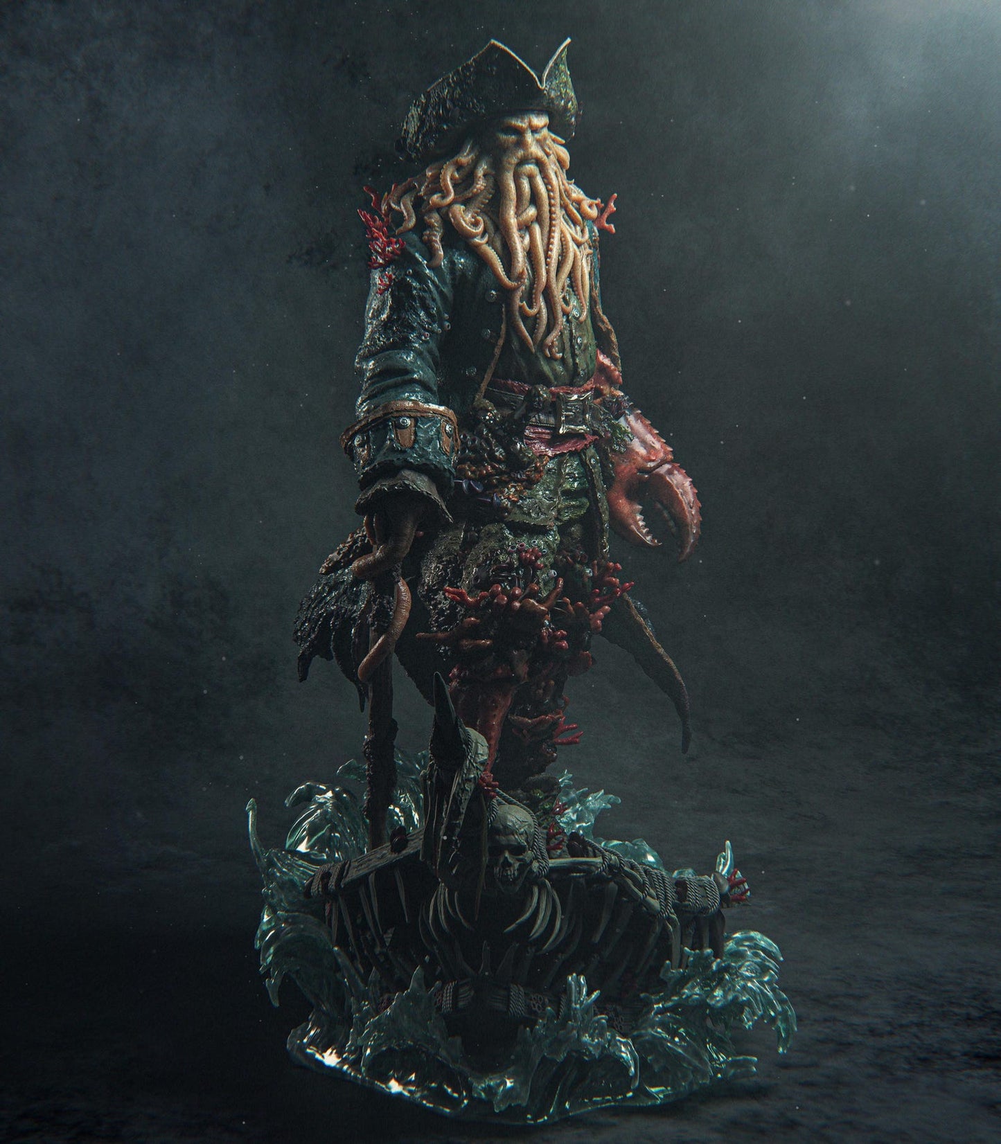 Davy Jones pirate des caraibes