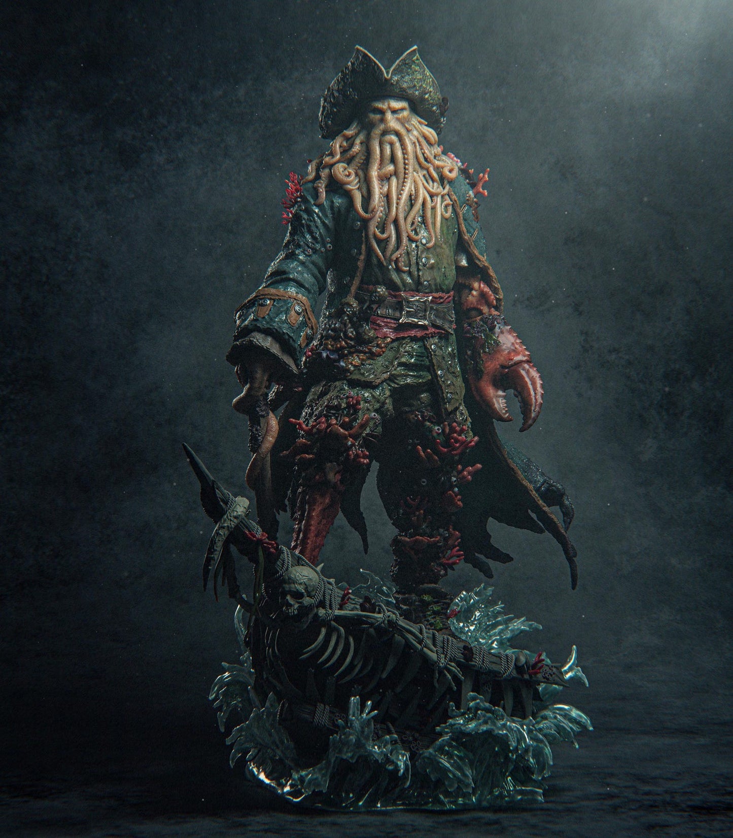 Davy Jones pirate des caraibes