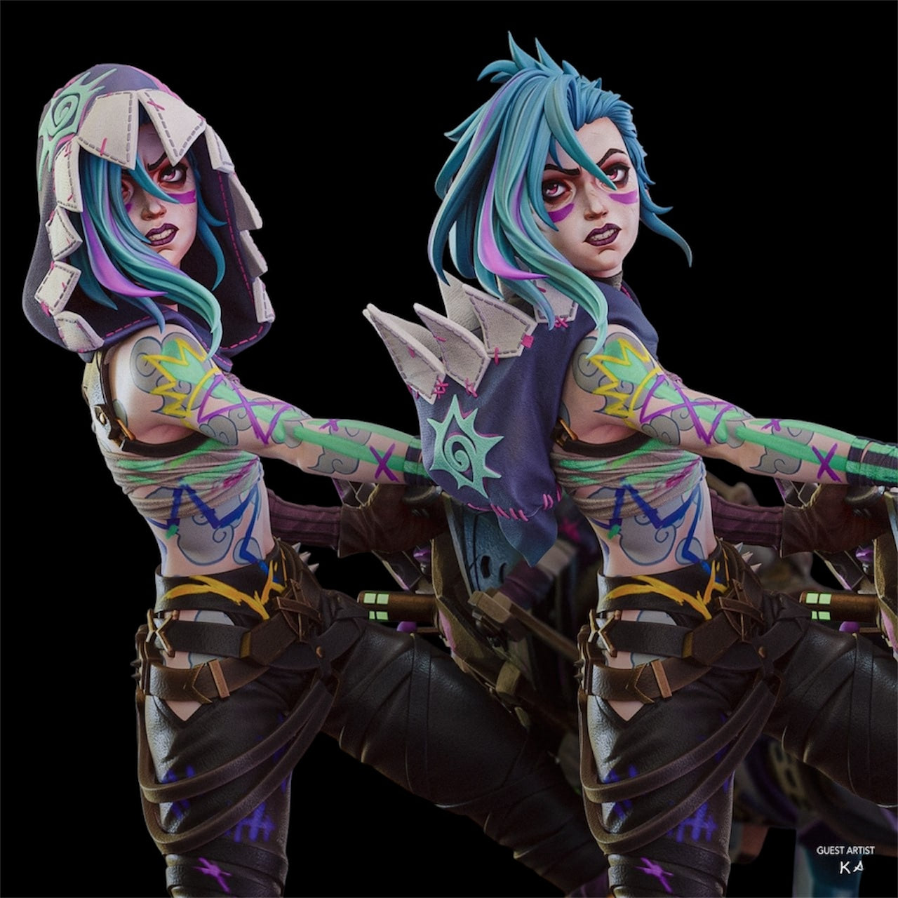 Jinx Arcane League of Legends