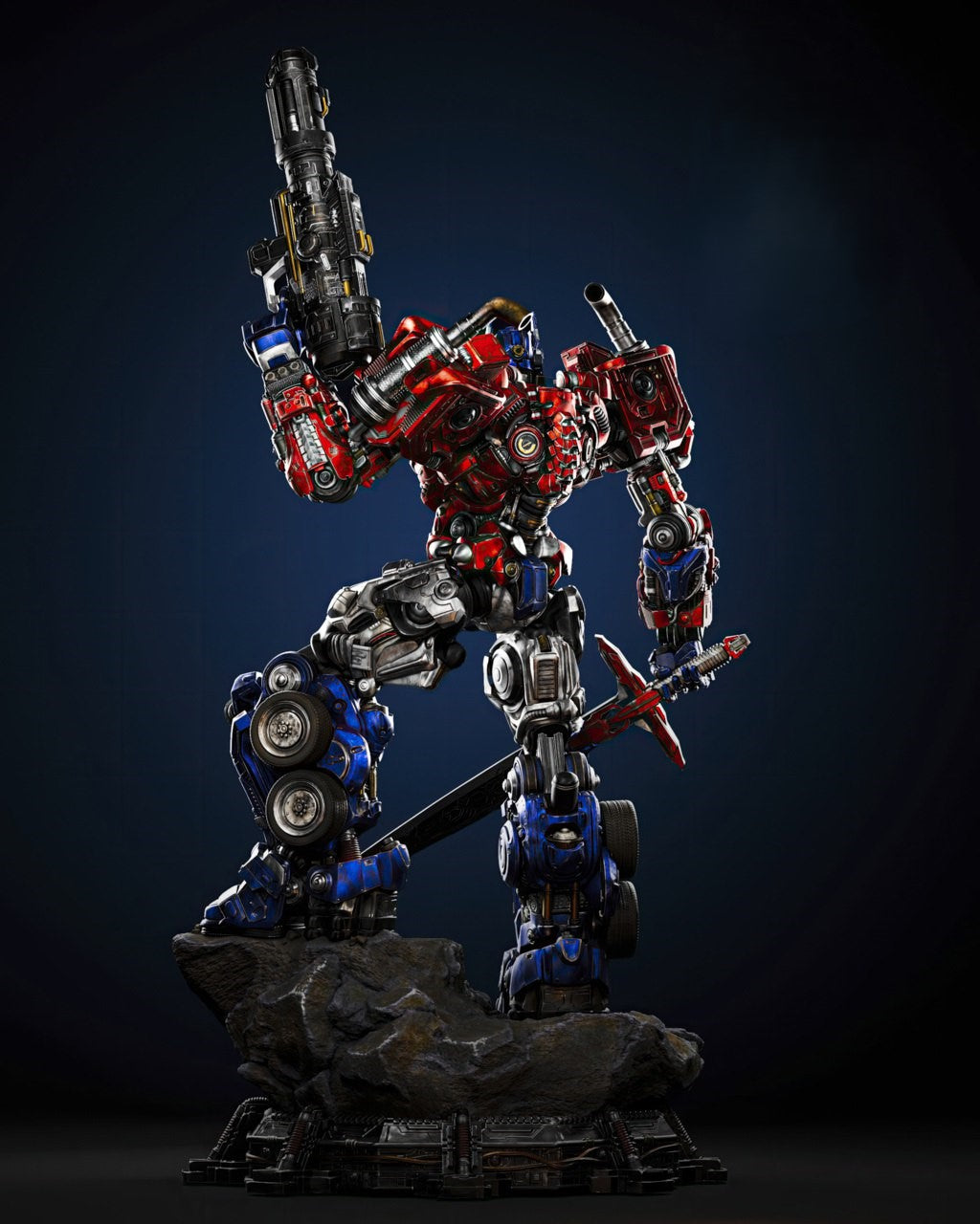Optimus Sculpture